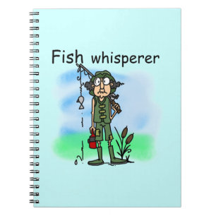 Caderno Espiral Whisperer dos peixes