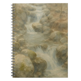 Caderno Espiral Whispers of the Stream
