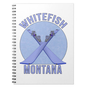 Caderno Espiral Whitefish, Montana