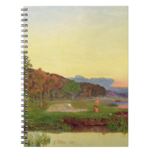 Caderno Espiral Whitlingham, Norfolk, 1860 (óleo em canvas)