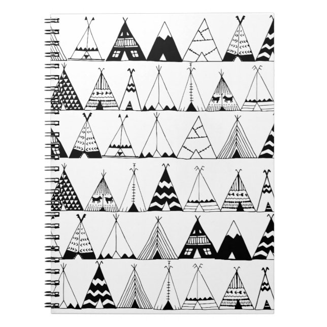 Caderno Espiral Wigwam inspirado (Frente)