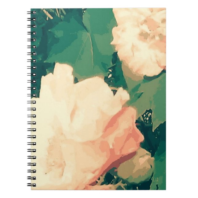Caderno Espiral Wild Floral (Frente)