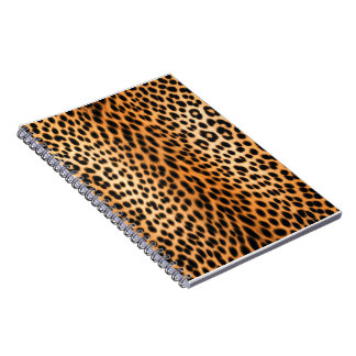 Caderno Espiral Wild Leopard Energy – Bold Animal Print Fashion