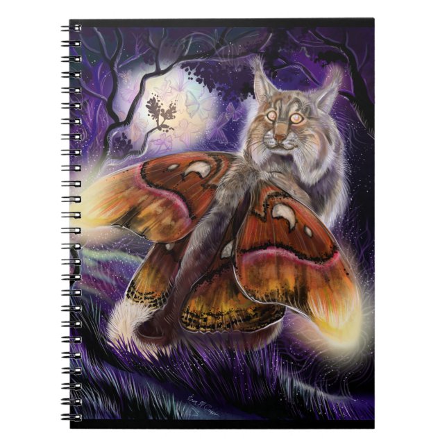 Caderno Espiral Wild Luminessense (Frente)