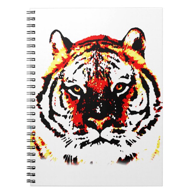 Caderno Espiral Wild Tiger (Frente)