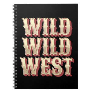 Caderno Espiral Wild West