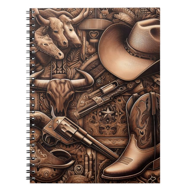 Caderno Espiral Wild West Treasures (Frente)