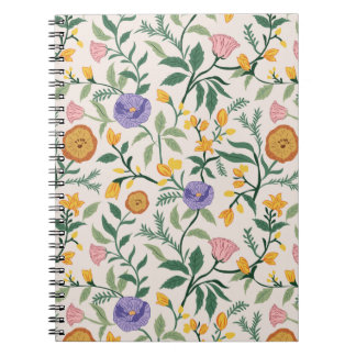 Caderno Espiral Wildflowers