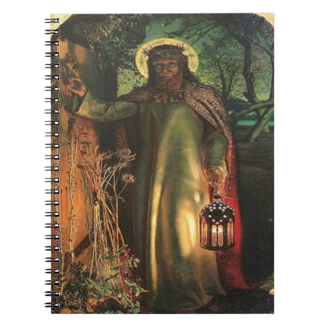 Caderno Espiral William Holman Caça A Luz Do Mundo (Frente)