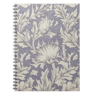 Caderno Espiral William Morris Horn Poppy Classic Floral