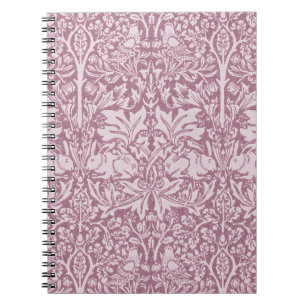 Caderno Espiral William Morris, o ladrão de Morango, revampeado