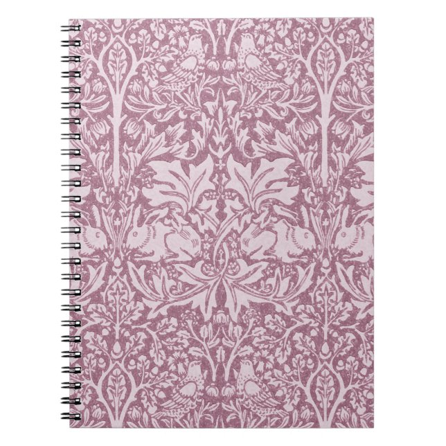 Caderno Espiral William Morris, o ladrão de Morango, revampeado (Frente)