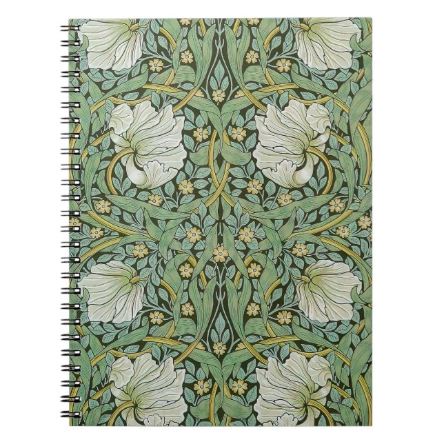 Caderno Espiral William Morris - Pimpernel (Frente)