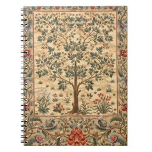 Caderno Espiral William Morris Tree Of Life
