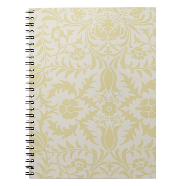 Caderno Espiral William Morris Wallpaper Design (Frente)