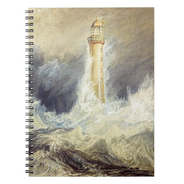 Caderno Espiral William Turner - Farol Bell Rock (Frente)