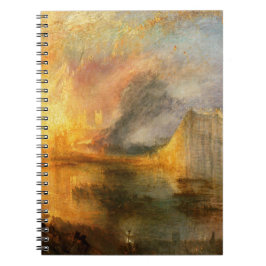 Caderno Espiral William Turner - The Burning of the Parliament