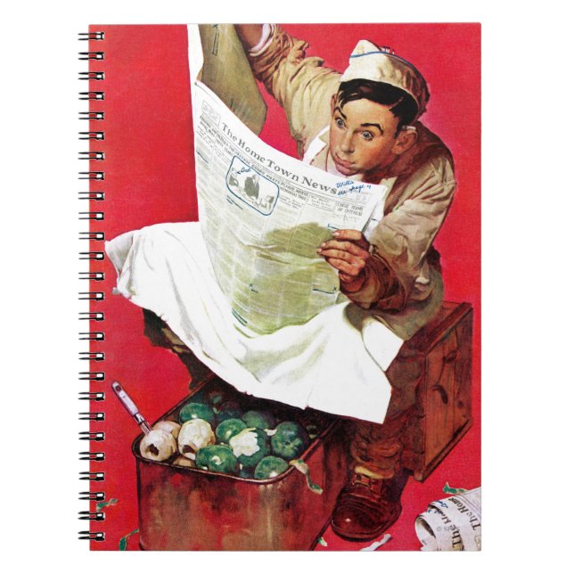 Caderno Espiral Willie Gillis no K.P. (Frente)