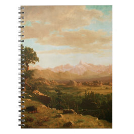 Caderno Espiral Wind River Country - Albert Bierstadt