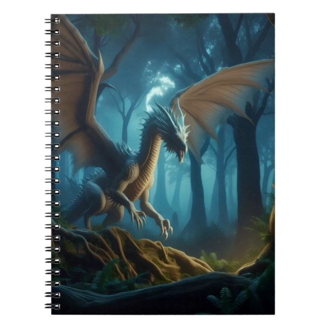 Caderno Espiral Winged Draco Notebook (Frente)