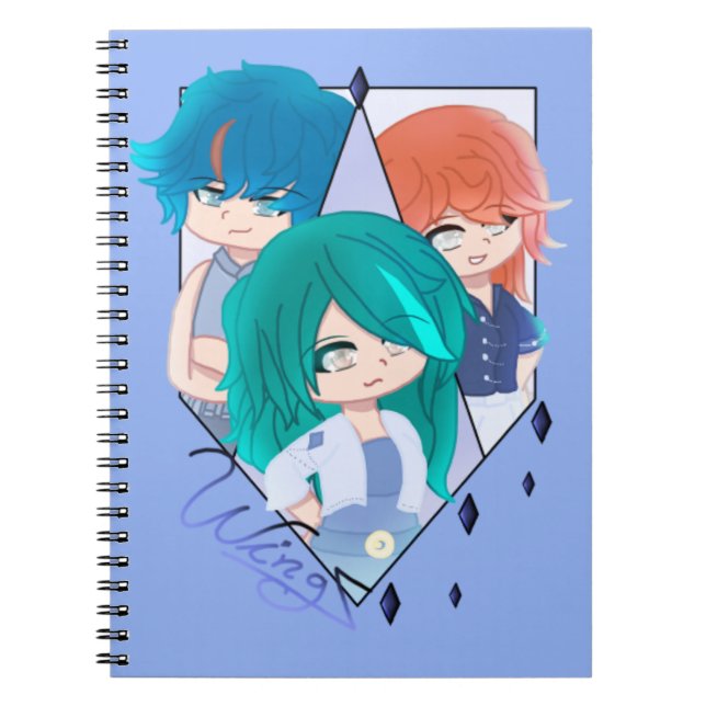 Caderno Espiral Wingz Warriors Spiral Photo Notebook (Frente)