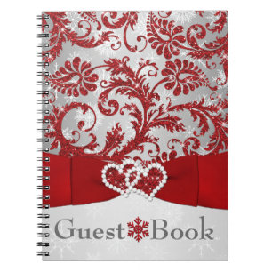 Caderno Espiral Winter Wonderland Juntou Corações ao Livro Convida