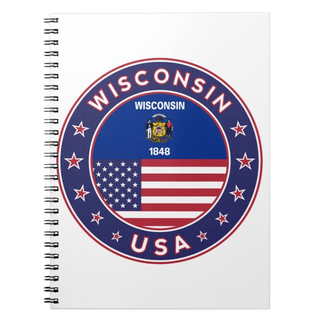 Caderno Espiral Wisconsin (Frente)