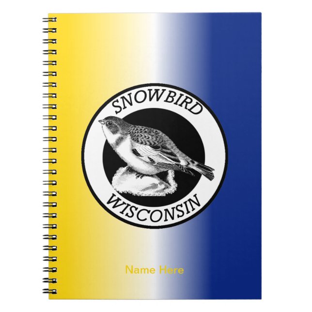 Caderno Espiral Wisconsin Snowbird (Frente)