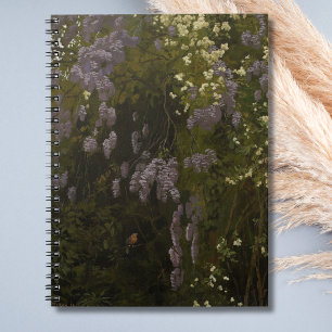 Caderno Espiral Wisterias in Bloom - Composição Floral