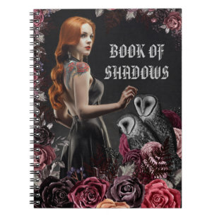 Caderno Espiral Witch Grimoire Book De Sombras