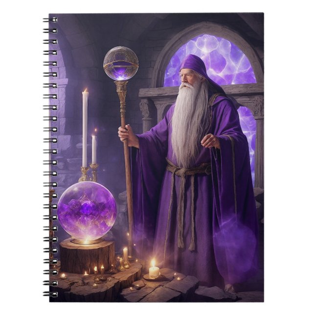 Caderno Espiral Wizard of the Eternal Ages (Frente)