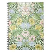 Wm Morris Myrtle Floral Arte Nova Brilhante