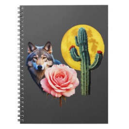 Caderno Espiral Wolf14: