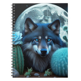 Caderno Espiral Wolf18: