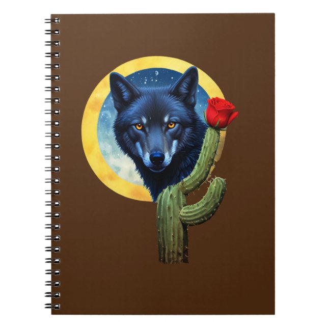 Caderno Espiral Wolf20: (Frente)