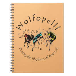 Caderno Espiral Wolfopelli 10