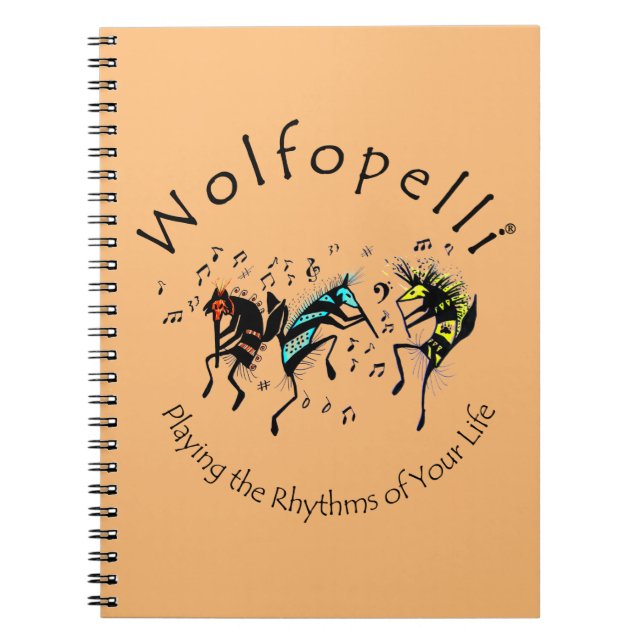 Caderno Espiral Wolfopelli 10 (Frente)