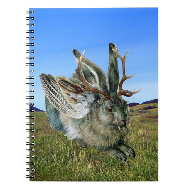 Caderno Espiral Wolpertinger (Frente)