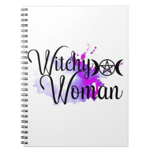 Caderno Espiral Woman Watercolor