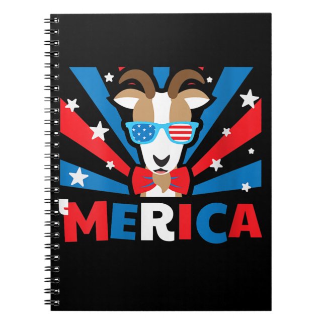 Caderno Espiral Womens Merica Goat (Frente)