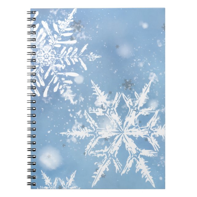 Caderno Espiral Wonderful Christmas Snow (Frente)