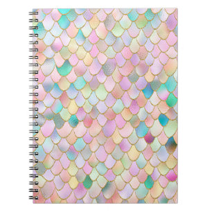 Caderno Espiral Wonky Trendy Rainbow Girl Metal Scalds
