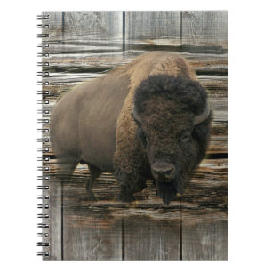 Caderno Espiral Wood Bison
