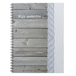 Caderno Espiral Wood dream
