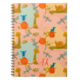 Caderno Espiral Woodland Fairytale personalizado