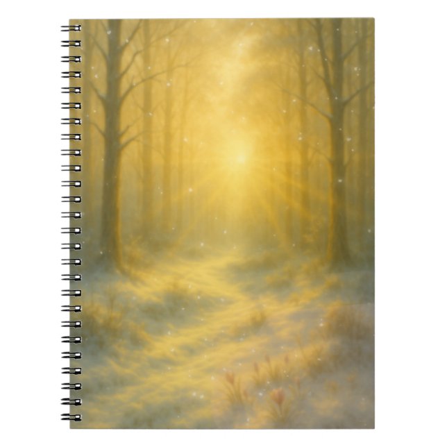 Caderno Espiral Woodland Morning (Frente)