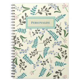 Caderno Espiral Woodland Wildflower Spiral Notebook
