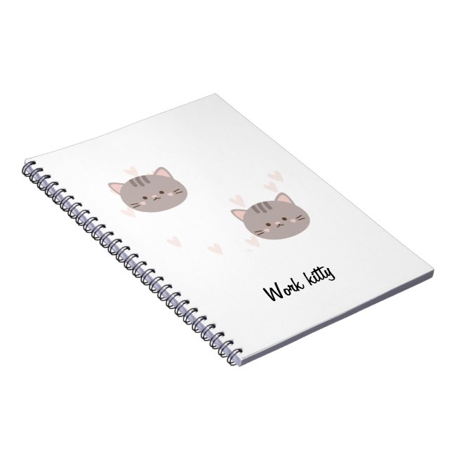 Caderno Espiral Work Kitty Notizbuch (Lado Direito)