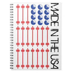 Caderno Espiral Workout Patriótico