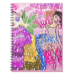 Caderno Espiral Woven Fantasy